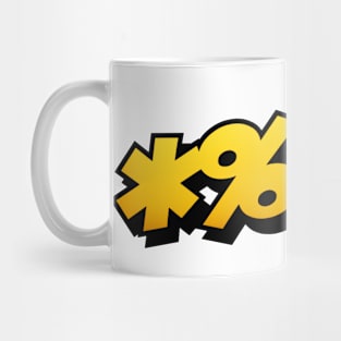 Comic Curse Symbols Funny Profanity Mug